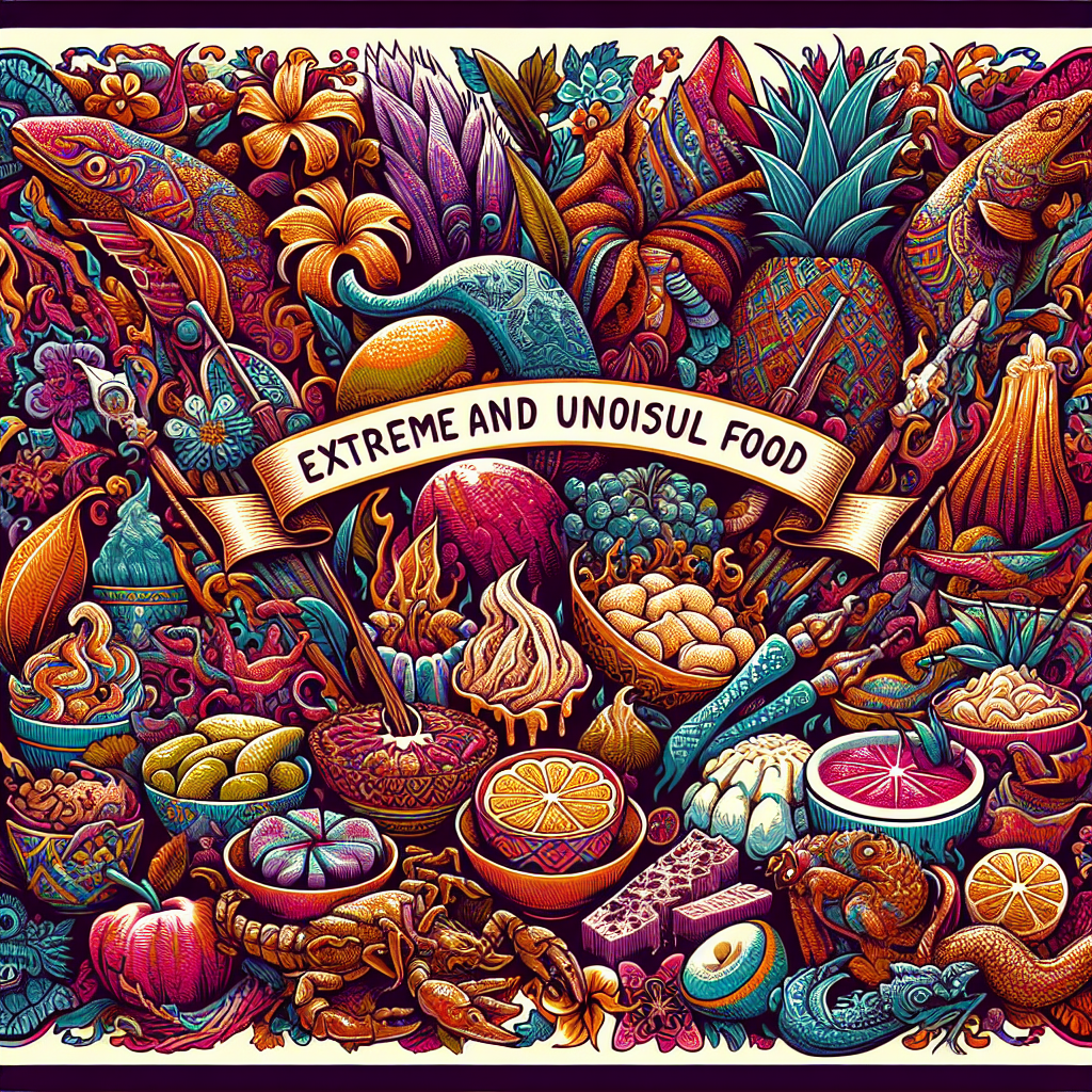 Kuliner Ekstrem Nusantara: Memasuki Dunia Makanan Aneh di Indonesia