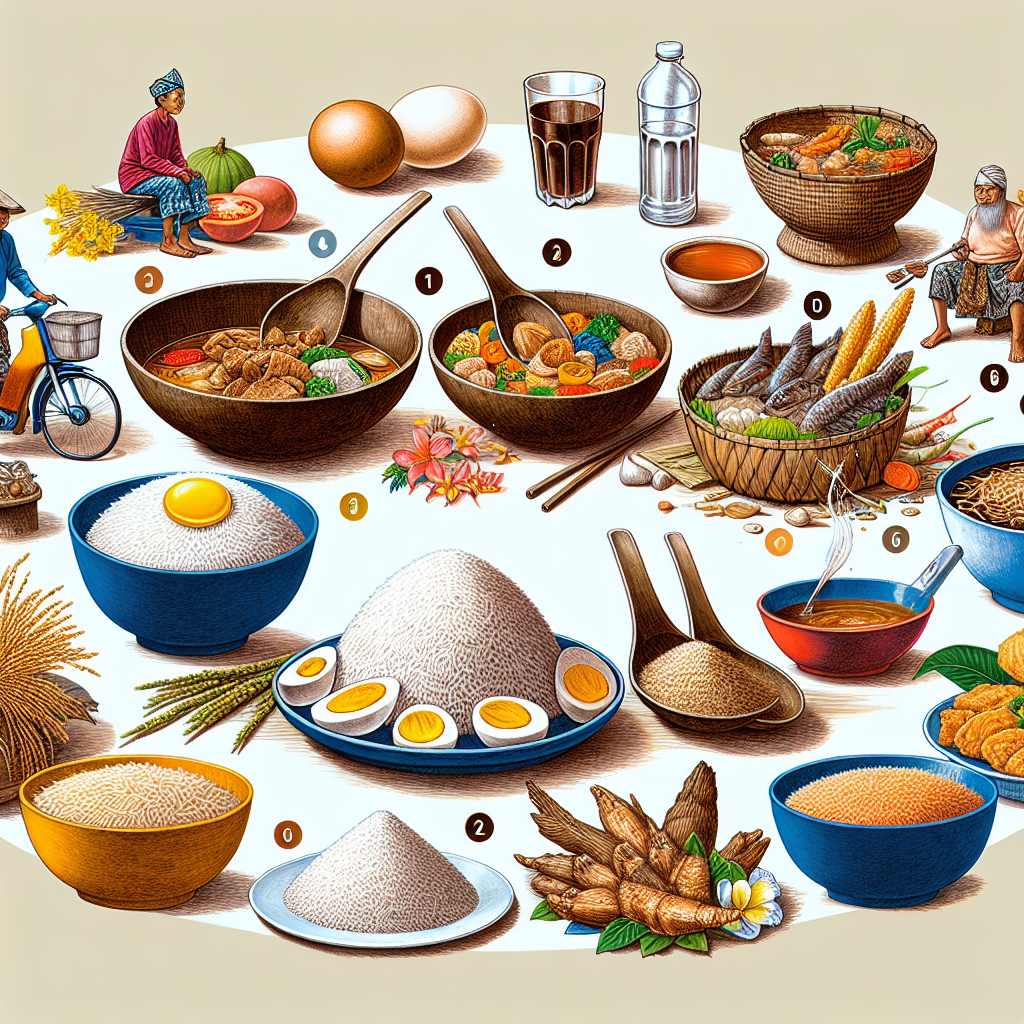 Makanan Pokok Orang Indonesia: Dari Nasi Hingga Sagu Peranan dan