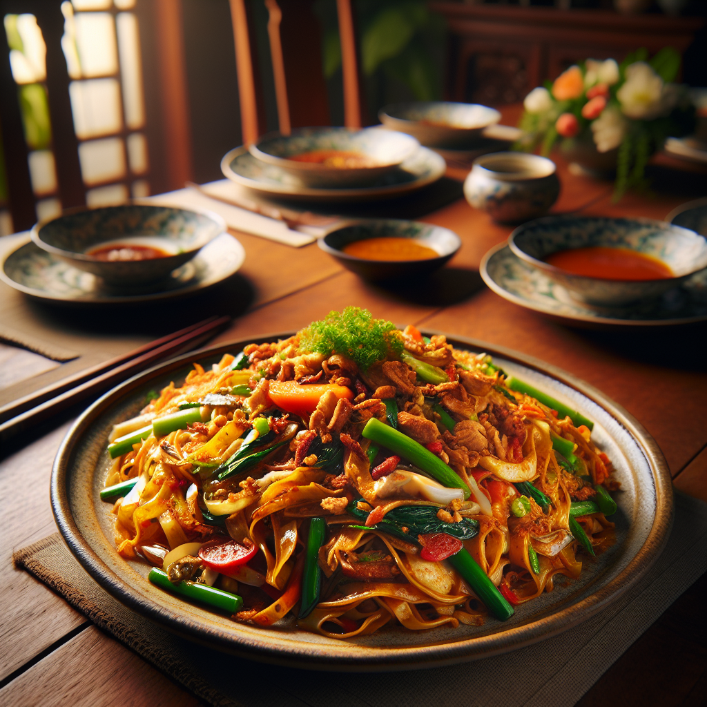 Kreasi Lezat Kwetiau Goreng untuk Santapan Keluarga